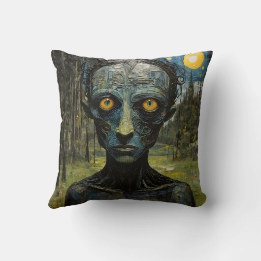 森の怪物 クッション (裏面)