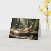 森の感謝台 カード (黄色い花)