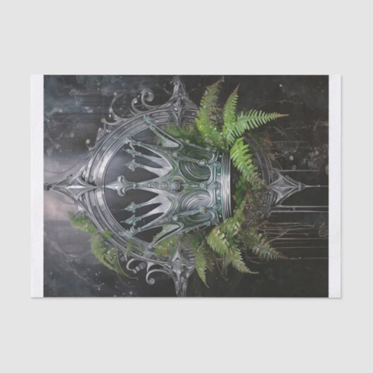 森の戦士の女王シルバークラウン 薄葉紙 (正面)