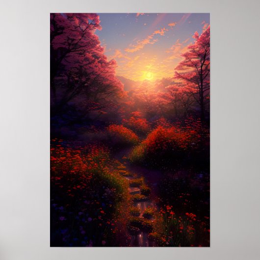 森の抱擁の温もり ポスター (正面)