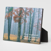 森の散歩 フォトプラーク (側面)