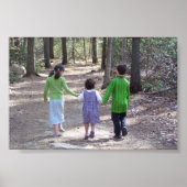 森の散歩 ポスター (正面)