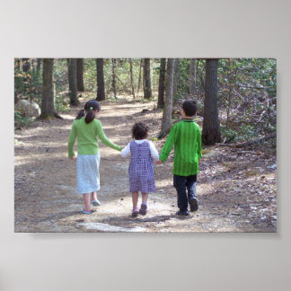 森の散歩 ポスター