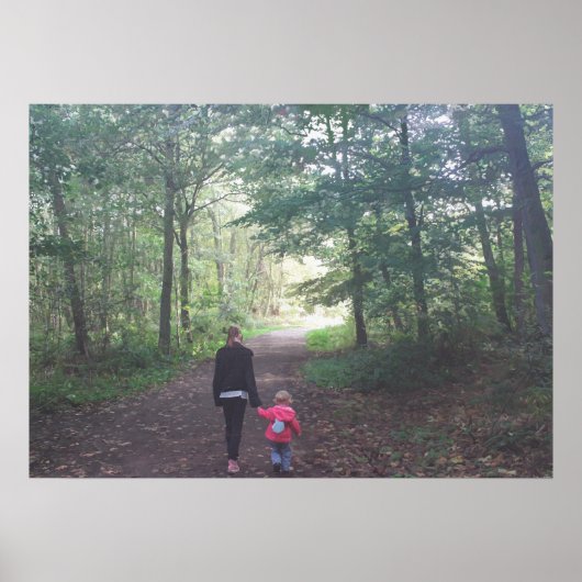 森の散歩 ポスター (正面)