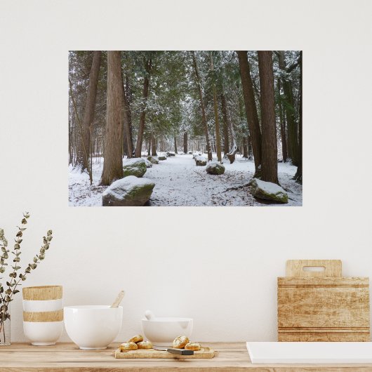 森の散歩 ポスター (キッチン)