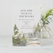 森の新しい首のアドレスの変更 案内状 (スタンド正面)