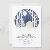 森の新しい首の動きのアナウンス シーズンカード (正面)