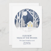 森の新しい首の動きのアナウンス シーズンカード (正面/裏面)