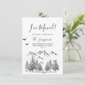 森の新しい首の動く告知カード 案内状 (スタンド正面)