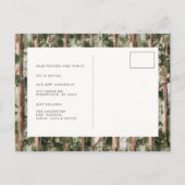 森の新しい首の動く発表 案内ポストカード (裏面)