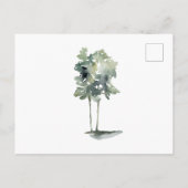 森の新しい首の動く発表 案内ポストカード (裏面)