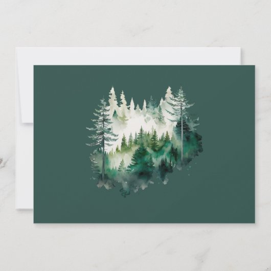 森の新しい首の新しいアドレス 案内状 (裏面)