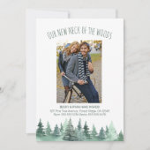 森の新しい首の松の森の写真移動 案内状 (正面)