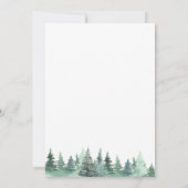 森の新しい首の松の森の写真移動 案内状 (裏面)