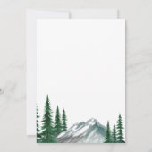 森の新しい首の森の写真の移動 案内状 (裏面)