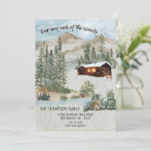 森の新しい首パインキャビン移動 招待状 (スタンド正面)