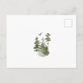 森の新しい首 |お知らせ情報の移動 ポストカード (裏面)