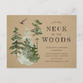 森の新しい首 |お知らせ情報の移動 ポストカード (正面)