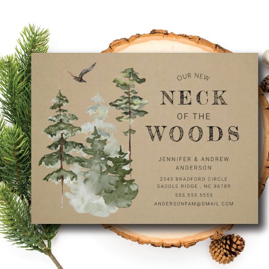 森の新しい首 |お知らせ情報の移動 ポストカード