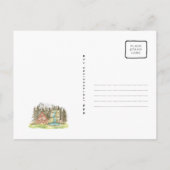 森の新しい首 |お知らせ 案内ポストカード (裏面)