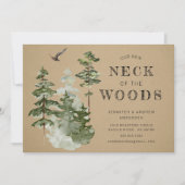 森の新しい首 |お知らせ 案内状 (正面)