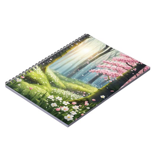 森の春 ノートブック (左側)