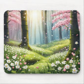 森の春 マウスパッド (正面)