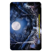 森の月 マグネット (縦)