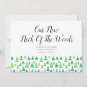 森の木々の新しい首の新しいホームアドレス (正面)