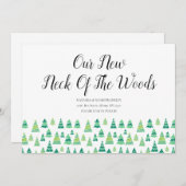 森の木々の新しい首の新しいホームアドレス (正面/裏面)