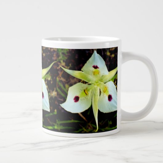 森の木の妖精フラワーカップ ジャンボコーヒーマグカップ (右)