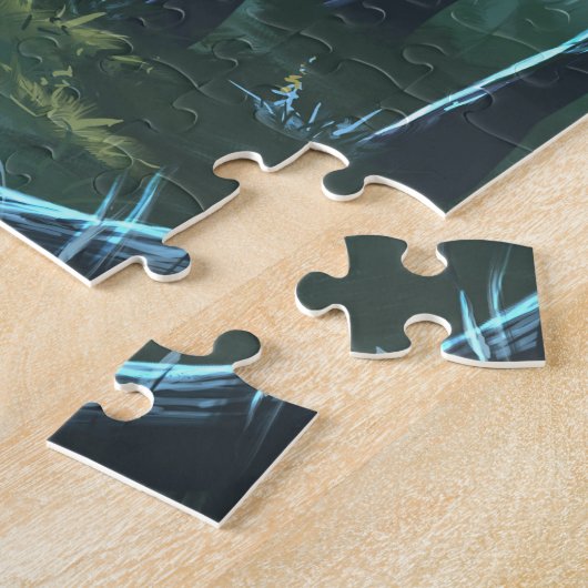 森の木の精 ジグソーパズル (側面)