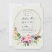 森の木の輪 結婚式招待状 招待状 (正面)