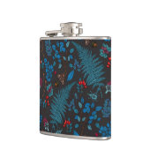 森の果実、葉とバグ1 フラスク (左)