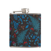 森の果実、葉とバグ1 フラスク (正面)