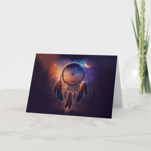 森の森のドリームキャッチャー カード (正面)