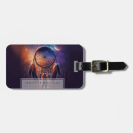 森の森のドリームキャッチャー ラゲッジタグ