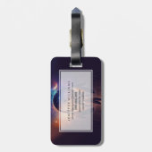 森の森のドリームキャッチャー ラゲッジタグ (裏面縦)