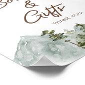 森の森の本と贈り物 ポスター (角)