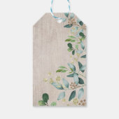 森の森の森の動物メリークリスマス誕生日 ギフトタグ (裏面)