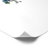 「森の森の素朴森アート ポスター (角)