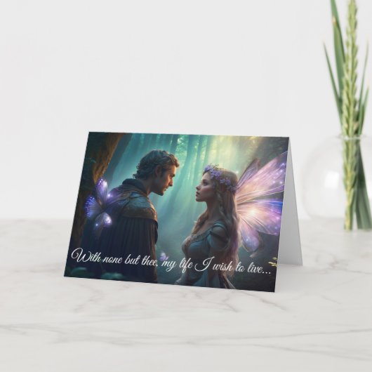 森の森の隠れた恋人 シーズンカード (正面)