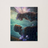 森の森の隠れた恋人 ジグソーパズル (縦)