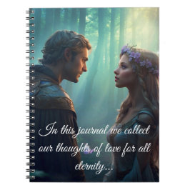 森の森の隠れた恋人 ノートブック