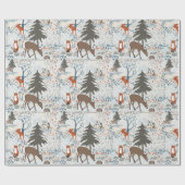 森の森 ラッピングペーパー (フラット)