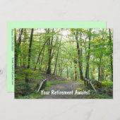 森の橋-お前の引退が待ち構えている！ 招待状 (正面/裏面)