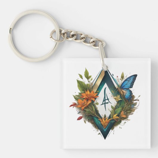 森の歌2 キーホルダー (正面)