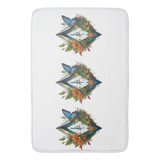 森の歌2 バスマット (正面縦)