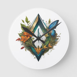 森の歌2 ラウンド壁時計