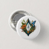 森の歌2 缶バッジ (正面&裏面)